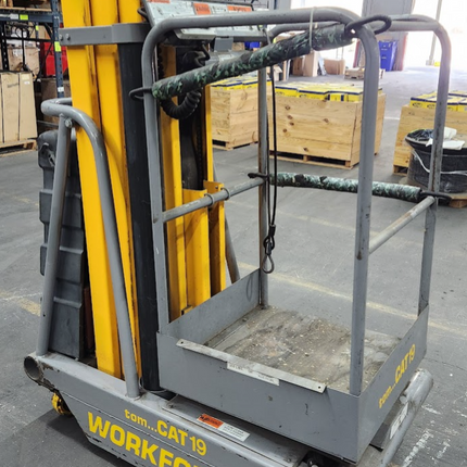 19' Man lift Bil-Jax Workforce Electric Manlift Model CAT-19 - getexcess