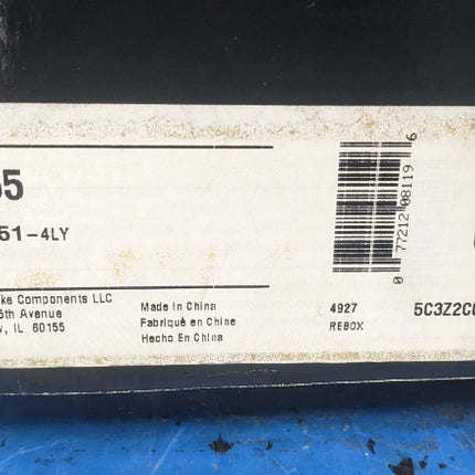 Bosch QuietCast Premium 20010455 Disc Brake Rotor Rear