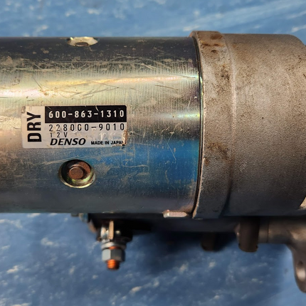 Denso Starter 228000-9010 Komatsu Cummins 3.3 L Engine 428000-2650 18981 - getexcess