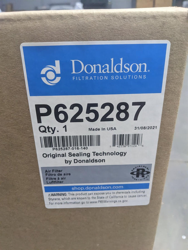Donaldson P625287 Donaldson Air Filter Primary Radial Seal