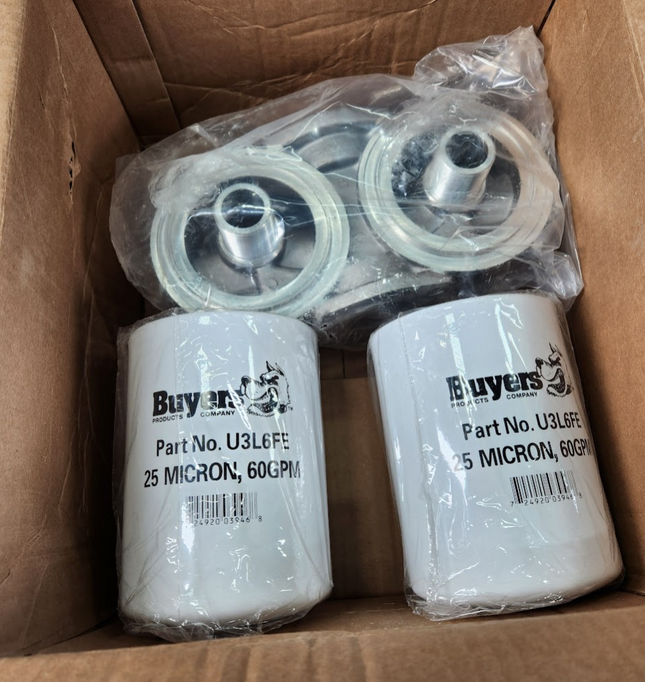 HFA42525 Buyers HFA4 Series 90 GPM Return Line Filter U3L6FE 25 Micron