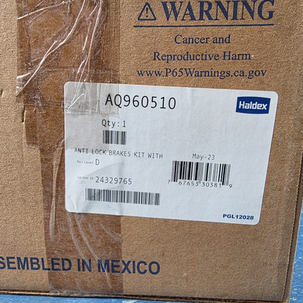 Haldex Trailer Valve with ABS RV040 AQ960510 364561001