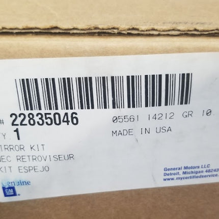 GM Automotive Mirror Kit With Arabic Language 22835046