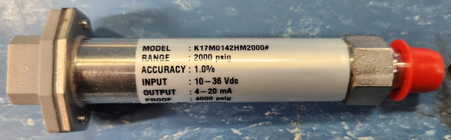 K1-7-MO1-42-HM Ashcroft K1 Industrial Pressure Transducer