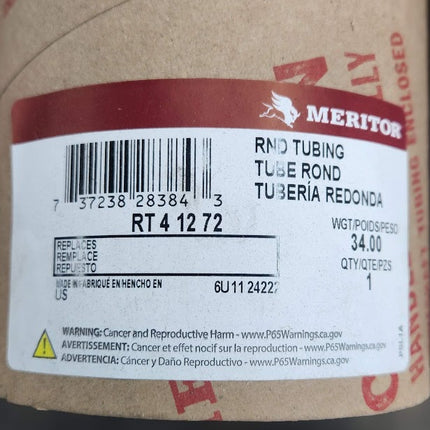 Meritor Round Tubing Drive Shaft Drive line RT4-12-72 RT41272