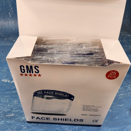 200 PCS GMS Full Face Shield Reusable Washable Disposable Face Mask Shield