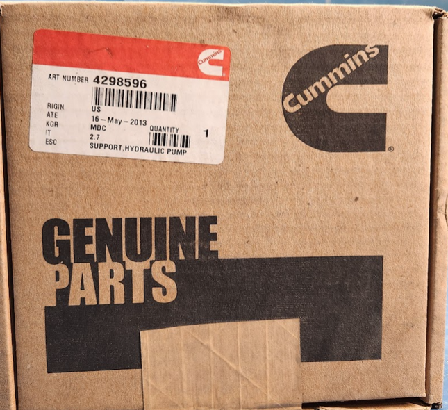 4298596 Cummins Hydraulic Pump Adapter 4298595 FOR QST30 CM850 QST30 CM552