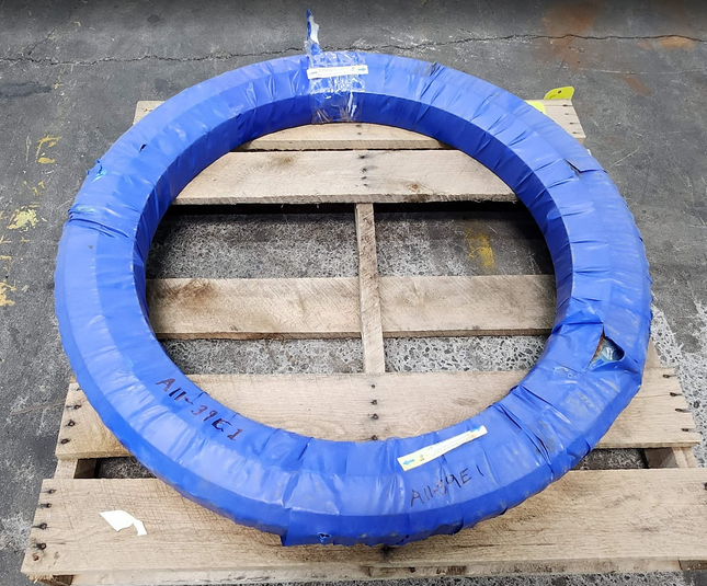 Slewing Ring Turntable Bearing 3000 Series A11-39E1 Four-Point Contact External Gear 34.38 in ID 45.78 in OD 3.63 in Width - getexcess
