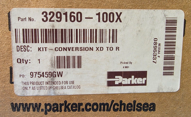 329160-100X Parker Chelsea Genuine Power Take-Off PTO XD-RK Conversion Kit 272 Ford