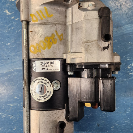 sps 246-31107 12V 4.8kW Starter 163314 for Cummins 10D 6.7L