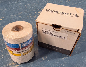 DuraLabel DLP300 804035-4ON 4x3.5 804035-4O Outdoor RTK Color Bar Labels