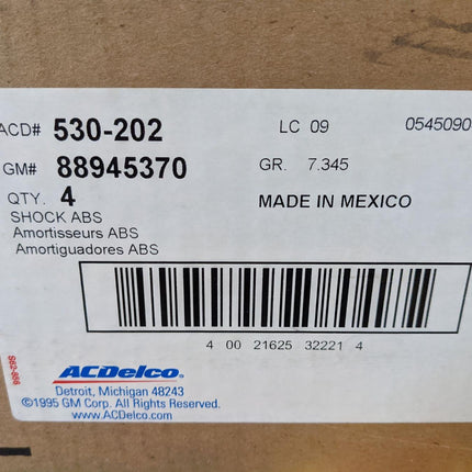 GM AC Delco Suspension Front Shock Absorber Damper Premium Gas Charged