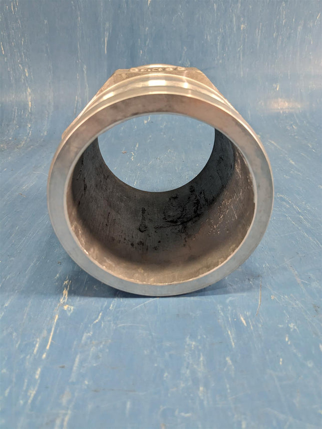 Cam and Groove Spool Adapter 4" Male x 4" Male Aluminum Type AA