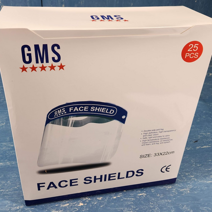 200 PCS GMS Full Face Shield Reusable Washable Disposable Face Mask Shield