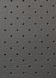 Perforated Vinyl Charcoal Gray Automotive Marine Seat Interior Fabric Upholstery