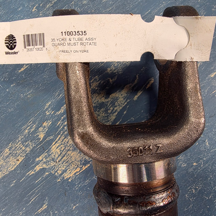 11003535 Weasler 35N Yoke & Tube Assy