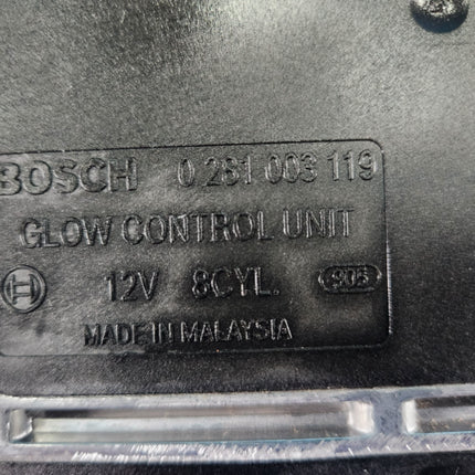 BOSCH Glow Plug Control Unit ECM Engine 12V 8CYL Nissan Titan XD