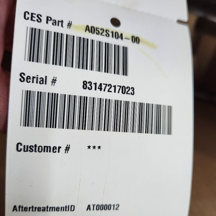 Cummins Emission Solutions A052S104-10 DPF T4 MRF SCR Horizontal TLA QSL SISO 24V - getexcess