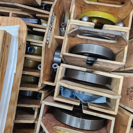 LOT USED 79 PCS Cylindrical GO NOGO Limit Gages Bore Ring Thread Gauge Gage Set