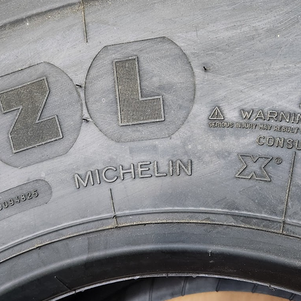 445/65R22.5 Michelin XZL 168G 20PR TL M+S 44565225 445 65 22.5 - getexcess