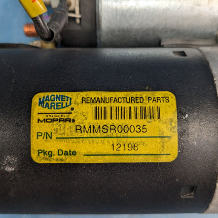 Magneti Marelli Engine Starter Reman RMMSR00035