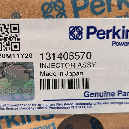 131406570 Genuine Perkins Fuel Injector For Caterpillar C2.2 C1.7 226D 232D 239D 249D Loader