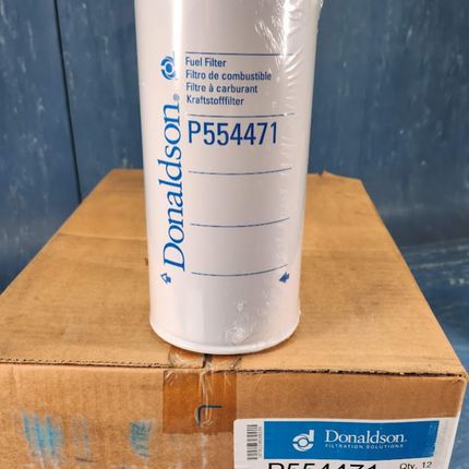 CASE of 12 PCS Donaldson Fuel Filter Spin-on Secondary P554471