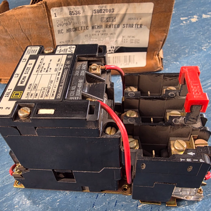 Square D Magnetic Starter 8536SBO2V03