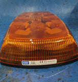 ECCO 15” Amber High Intensity LED Minibar 18 Flash Patterns Perm Mount 5585A