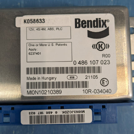 Bendix K058633 Brake Control Module 12V ABS PLC ECU 10R-034040 EC-60