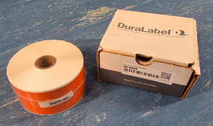 DuraLabel DLP300 82-3009 2x140 Orange Premium Vinyl Tape 3.0 Mil