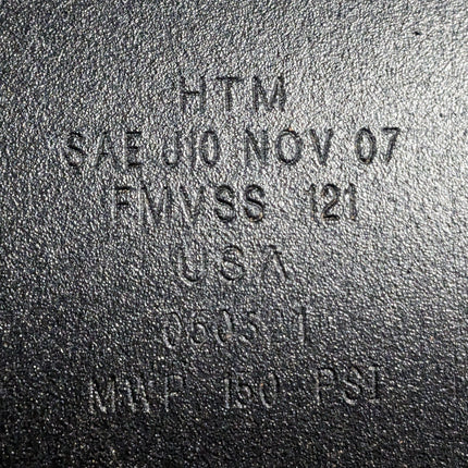 Air Brake Tank Reservoir 10” x 32.5” Steel Open Secondary w/ Brackets 150 PSI Blue Bird Bus Truck