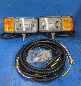 Truck-Lite Snow Plow ATL 4" x 6" 2 Glass Sealed Beams Halogen Light Kit 80800