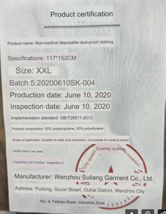 Non Medical Isolation Gown Blue Elastic Cuff XXL Atria CASE of 140 PCS