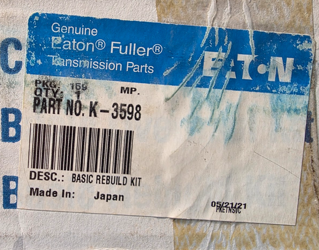 K-3598 Eaton Fuller Basic Overhaul Kit