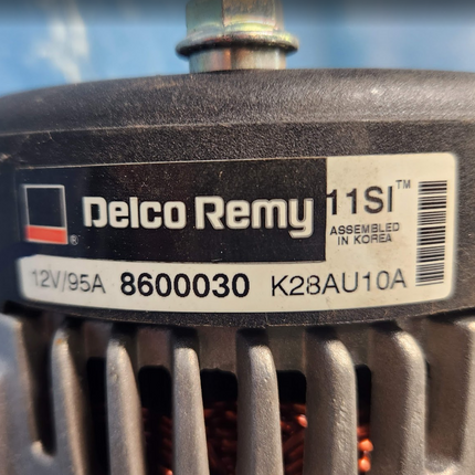 Genuine Delco Remy 8600030 11SI 12V 95A Alternator For Trackless MT V 2005-2010 - getexcess