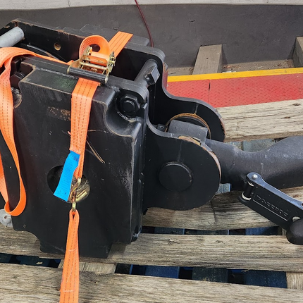 ORJ 35T 16RTD Johnson 35 Ton WLL Hook Block 3-Sheave 3/4" Wire Rope 80068195