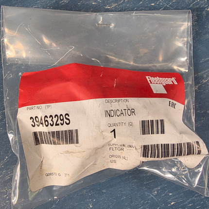 Cummins Filter Restriction Indicator 3946329S Fleetguard 3946329