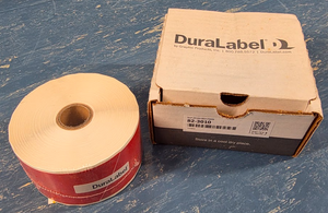 DuraLabel DLP300 82-3010 2x140 Red Premium Vinyl Tape