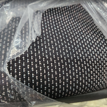 KAB Suspension Seat Model 800A 831K 83 Komatsu Heavy Duty Black Cloth