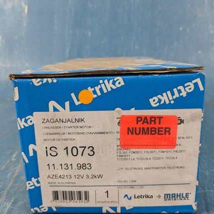 11.131.983 Mahle 12V Starter AZE4213 for Argo Deutz J&N Lester Letrika