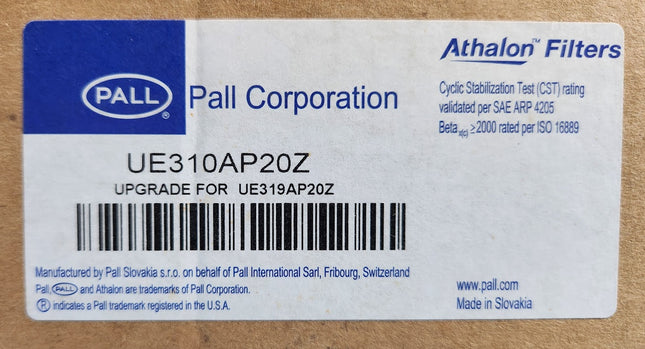UE310AP20Z Pall Suction Filter Lube Hydraulic Oil Filtration Element