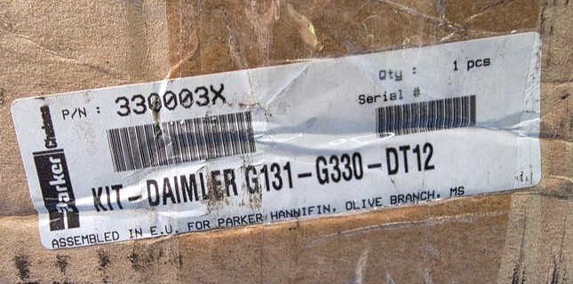 330003X Parker Daimler G131-G330-DT12 PTO Kit