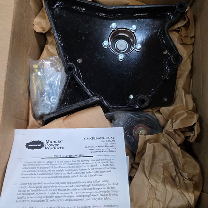 CMKF11-6700-P8-AC Muncie Mounting Kit 2011 F-250-550 6.7L Diesel