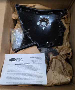 CMKF11-6700-P8-AC Muncie Mounting Kit 2011 F-250-550 6.7L Diesel