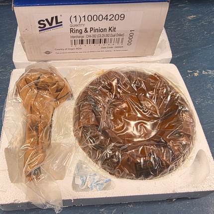 Dana Spicer SVL OEM Chrysler 9.25-3.92 Gear Ring and Pinion Kit 10004209