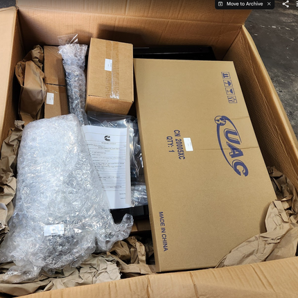 10076251 Cummins 6310820 EV Radiator KIt Module Dash Type C