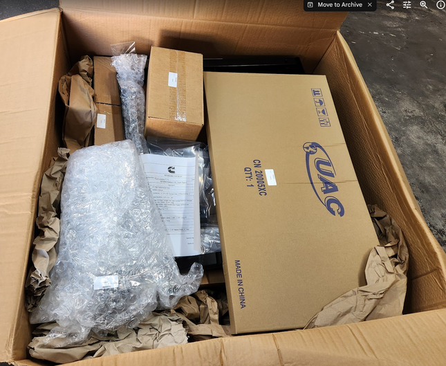 10076251 Cummins 6310820 EV Radiator KIt Module Dash Type C