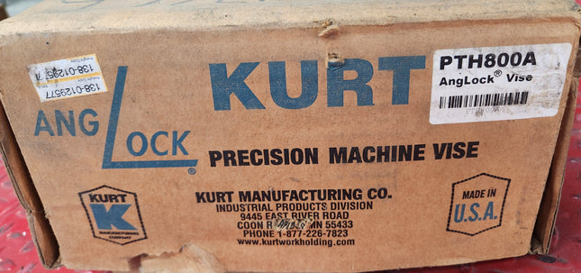 KURT ANG LOCK 8" Hyd Pull Type Precision Machine Vise Milling BRAND NEW