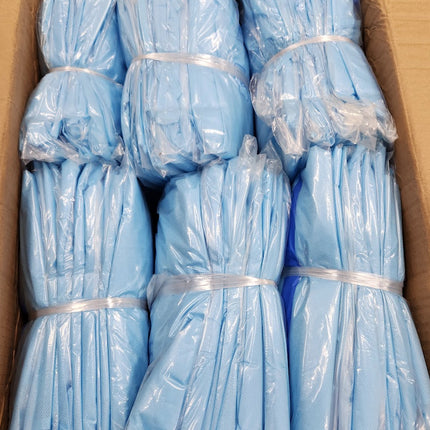 Non Medical Isolation Gown Blue Elastic Cuff XXL Atria CASE of 140 PCS